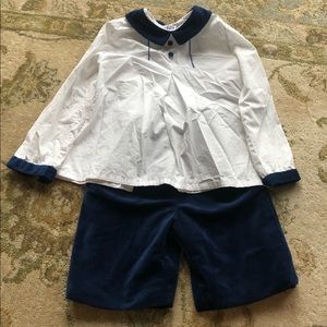 Kidiwi 4 boys velvet outfit